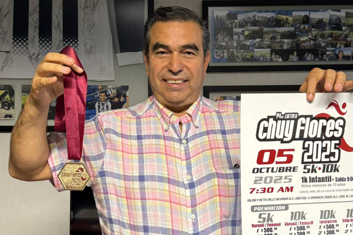 ¡No te quedes fuera! Anuncian últimas inscripciones para la Carrera ‘Chuy Flores’ este domingo