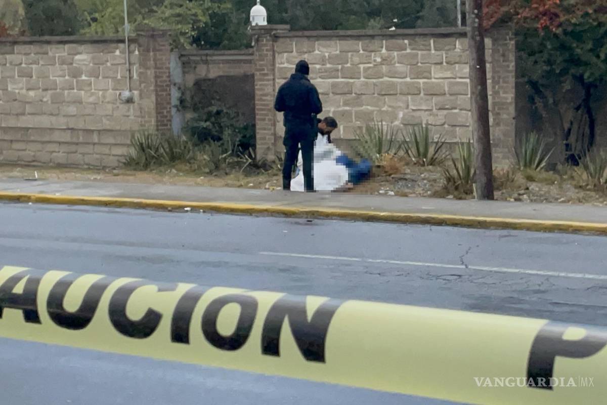 Muere hombre atropellado al oriente de Saltillo; responsable huyó del lugar