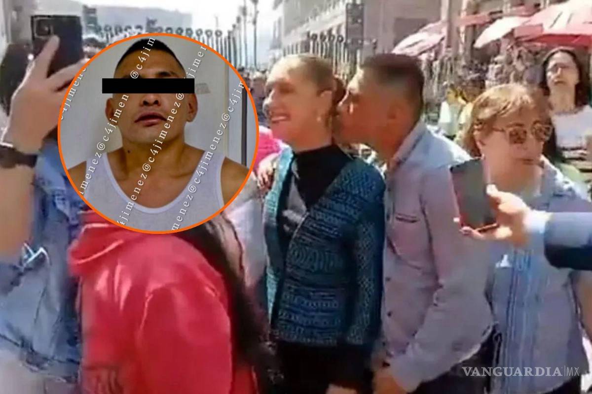 Reportan detención de presunto acosador de la presidenta Claudia Sheinbaum en CDMX