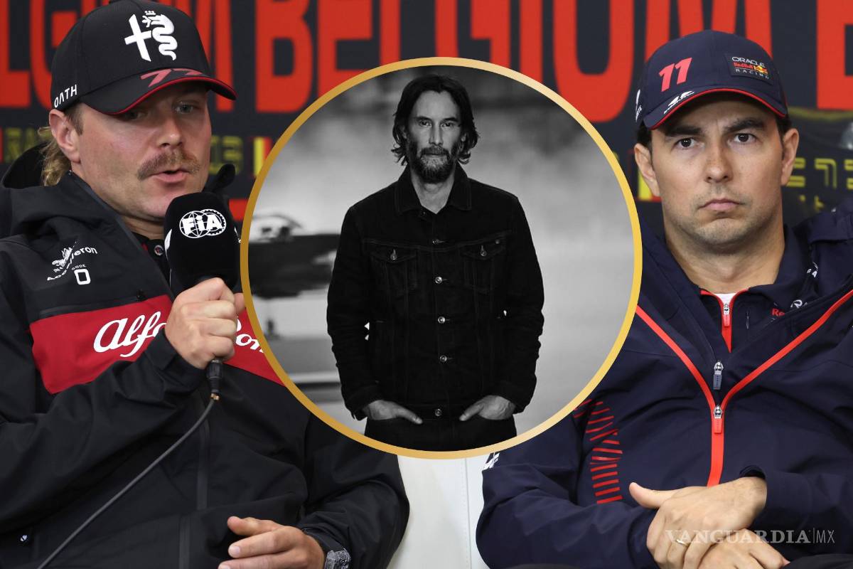 ¿Lo viste? Keanu Reeves sorprende en anuncio de Checo Pérez y Valtteri Bottas con Cadillac en la F1