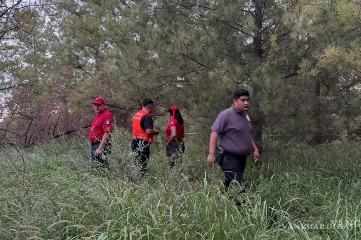 $!Operador de transporte encontrado suspendido de un árbol en zona boscosa cercana al complejo industrial Server, Arteaga.