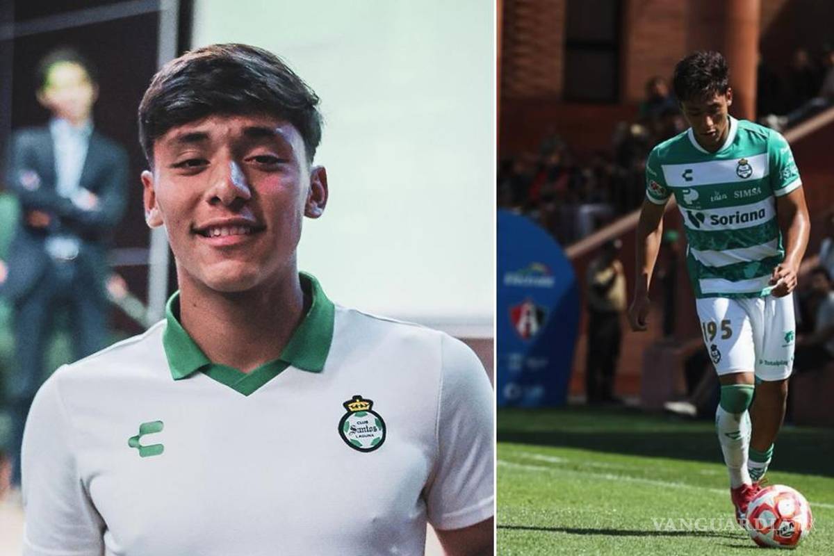 Promesa coahuilense: saltillense Sahiel Cedillo da salto con Santos Laguna y destaca con México Sub 18