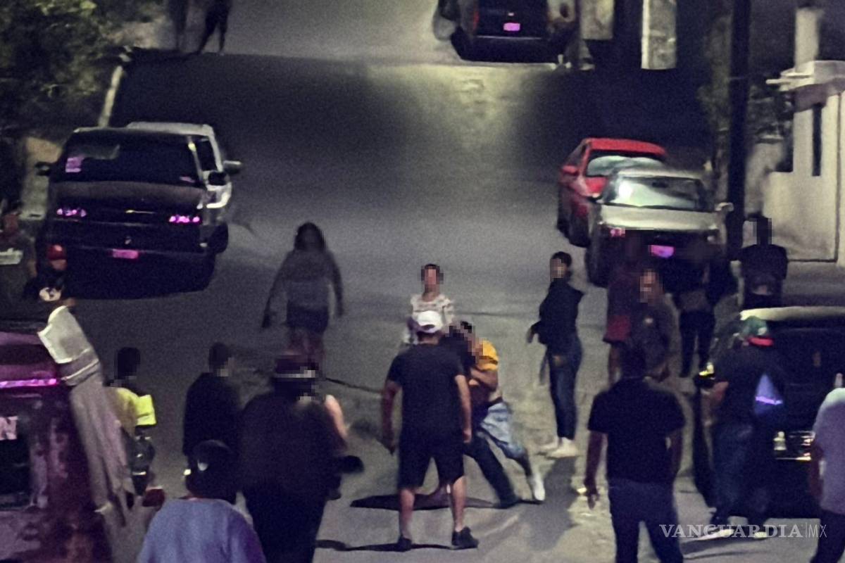 Riña deja nueve detenidos durante fiesta en la colonia Bellavista, en Saltillo