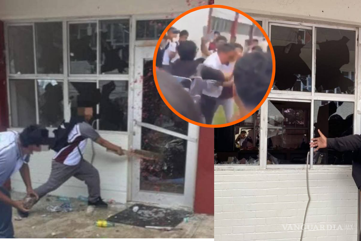 ¿Qué pasó en CETIS 78? Protesta estudiantil se sale de control; director acusado de acoso sexual es golpeado