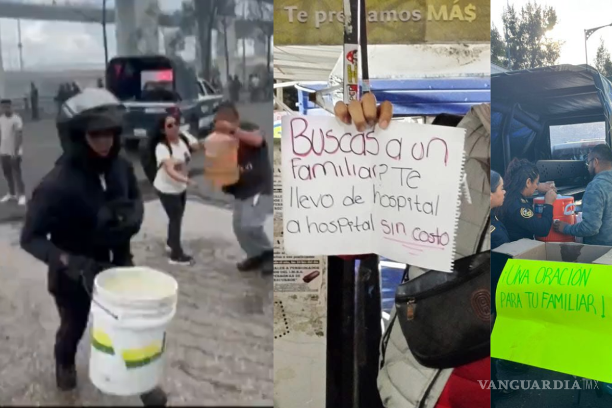 Mexicanos se unen tras explosión de pipa en Iztapalapa; ofrecen comida, transporte y terapia gratuita