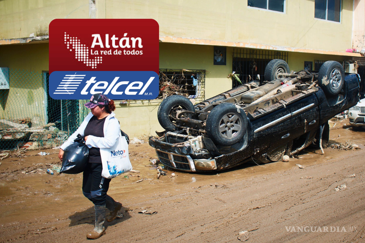 ALTÁN Redes y Telcel activan roaming gratuito para 550 mil personas en Veracruz tras inundaciones