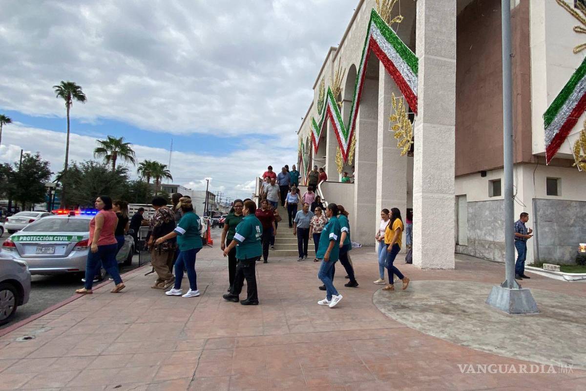 Monclova participa en el Simulacro Nacional de sismo