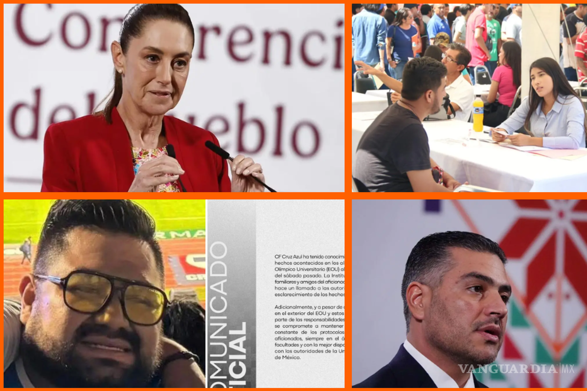 Las noticias más importantes del 27 de octubre en México