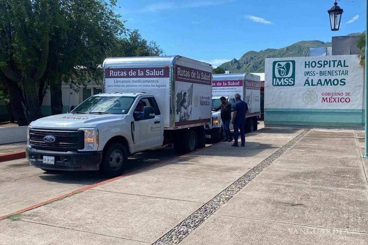 Asegura IMSS bienestar 23 entidades con abasto de medicamentos e insumos