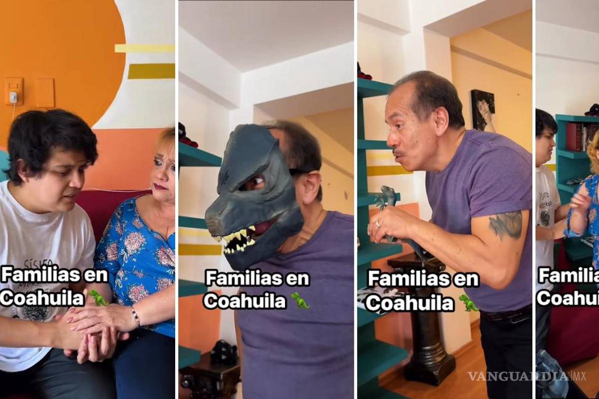 Sketch con sello coahuilense arrasa en Facebook por peculiar discusión familiar