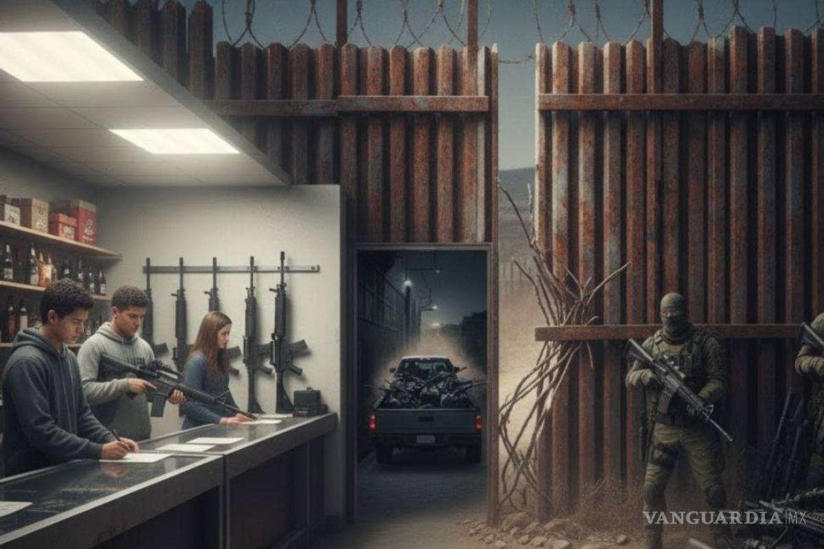 $!Detectan red de jóvenes que traficaba armas de alto poder de Estados Unidos a México