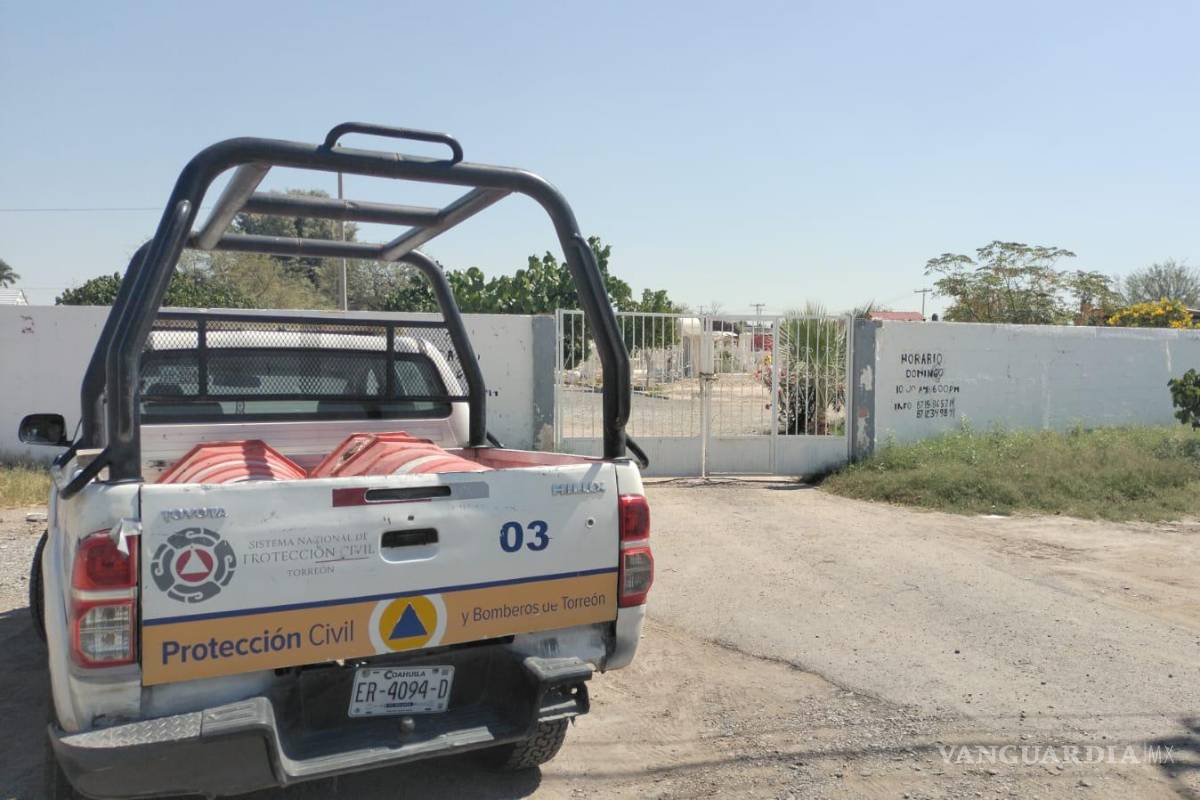 Protección Civil refuerza la seguridad en cementerios de Torreón previo a Día de Muertos