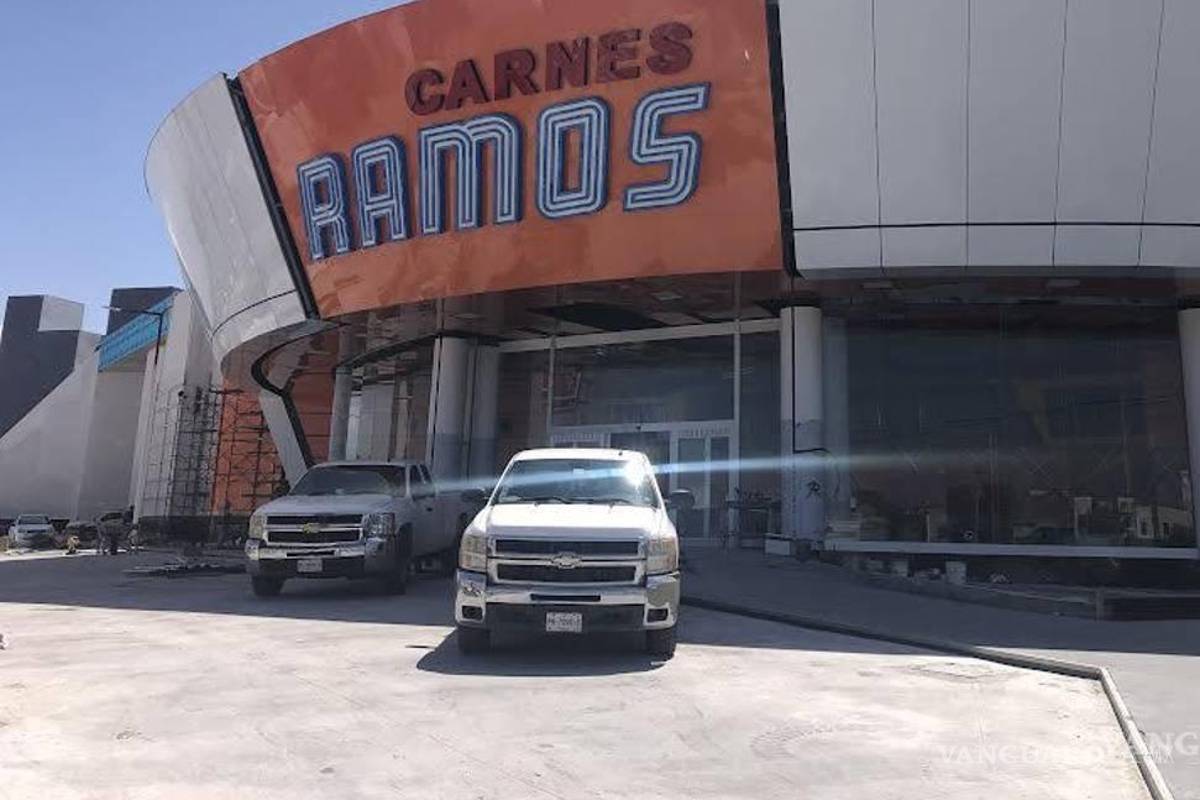 Construyen nueva sucursal de Carnes Ramos al sur de Saltillo