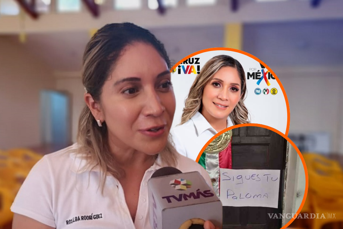 ‘Sigues tú, Paloma’: Amenazan de muerte a la alcaldesa de Acayucan, Rosalba Rodríguez, con mensaje en el Palacio Municipal
