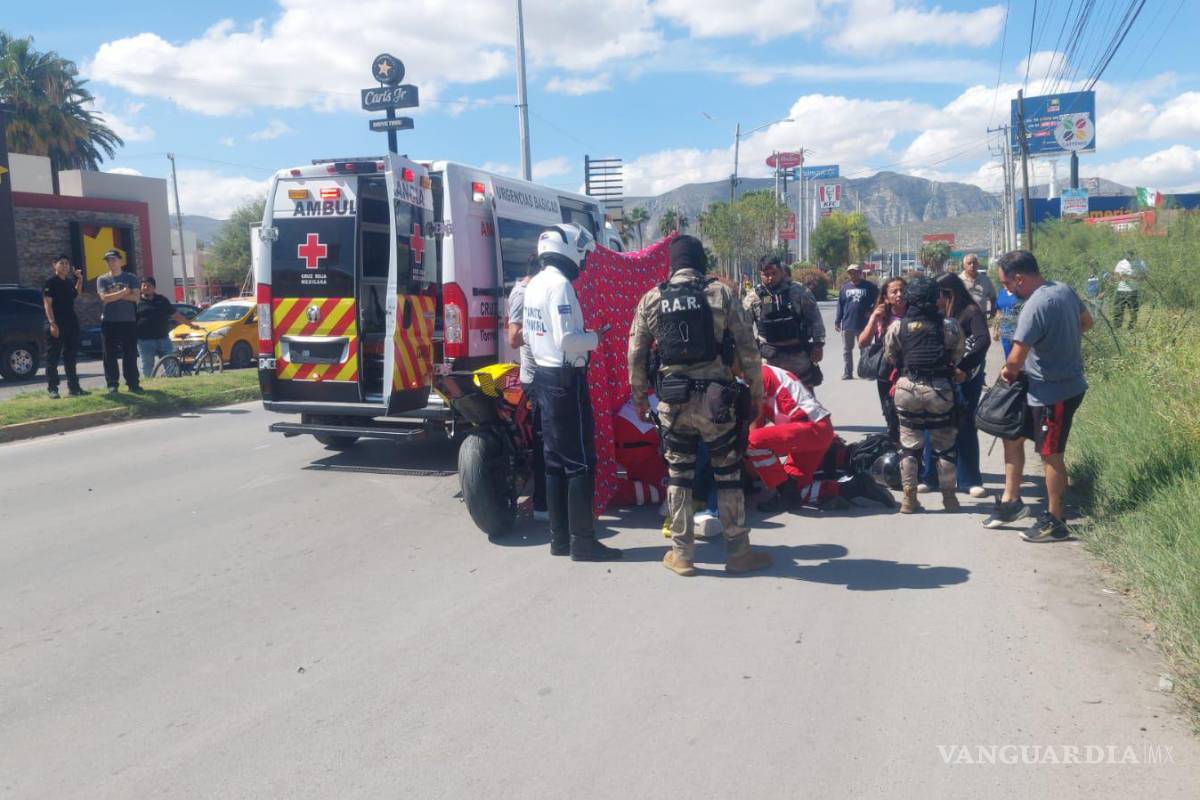 Muere sexagenaria, fue atropellada por motociclista en Torreón