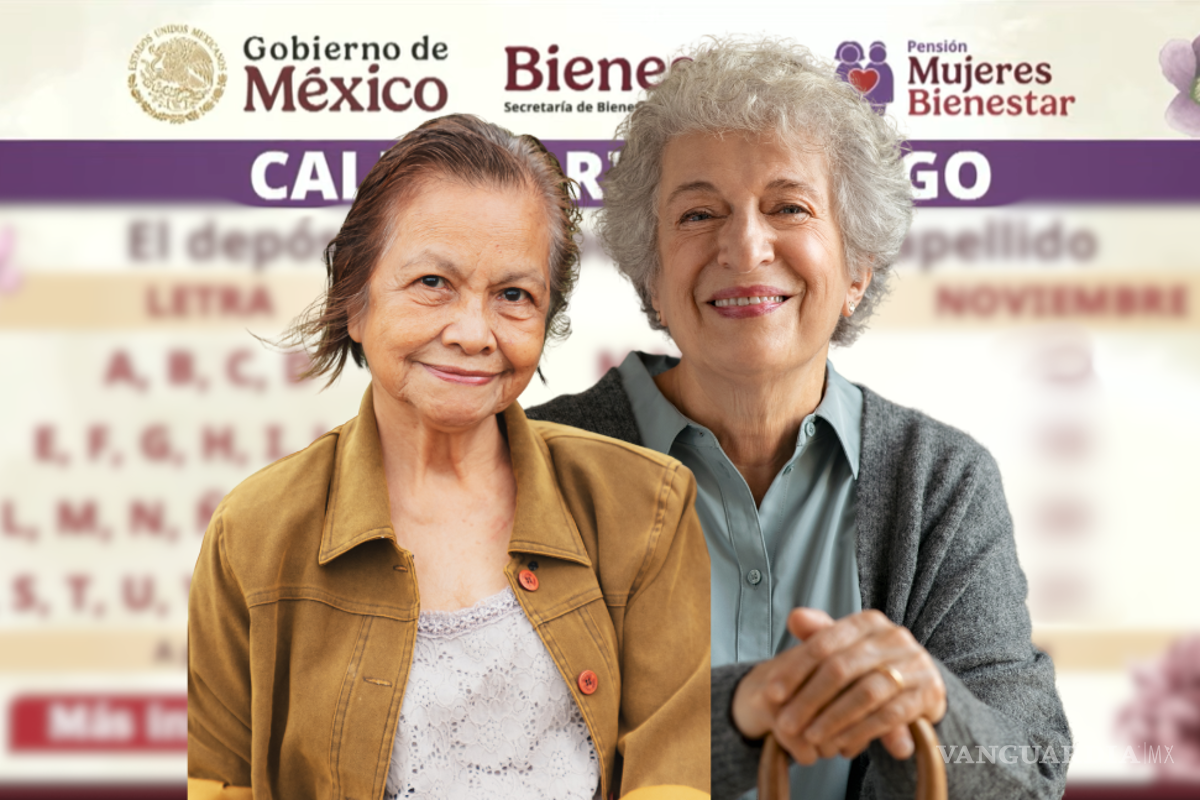 Calendario de pagos para nuevas beneficiarias de la Pensión Mujeres Bienestar del 18 al 21 de noviembre