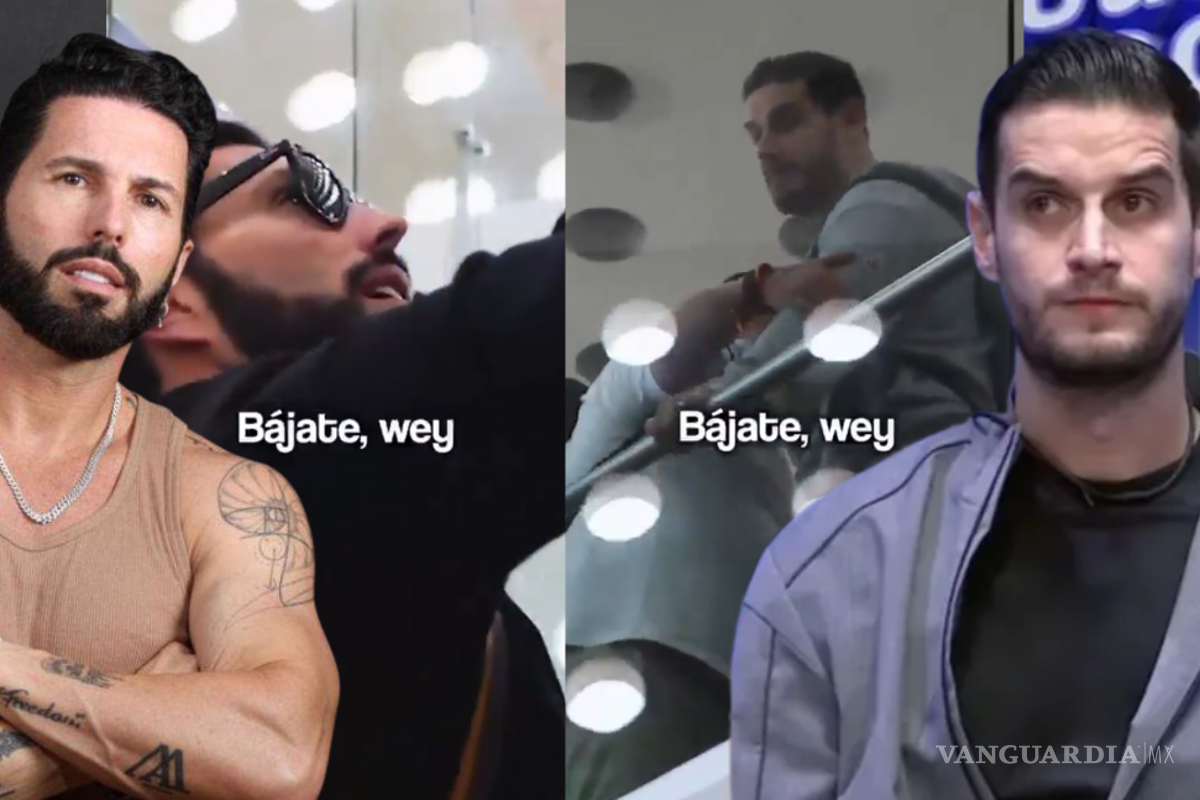 ‘Bájate, güey’: Poncho de Nigris y Adrián Marcelo protagonizan nuevo encontronazo en el AICM (VIDEO)
