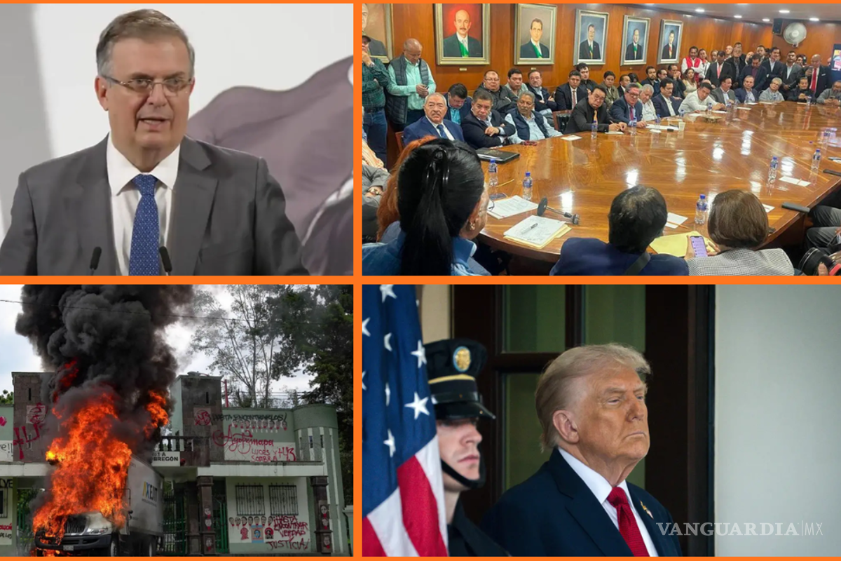 Resumen del 25 de septiembre: México invierte en IA, Protesta en campo militar, aranceles en fármacos