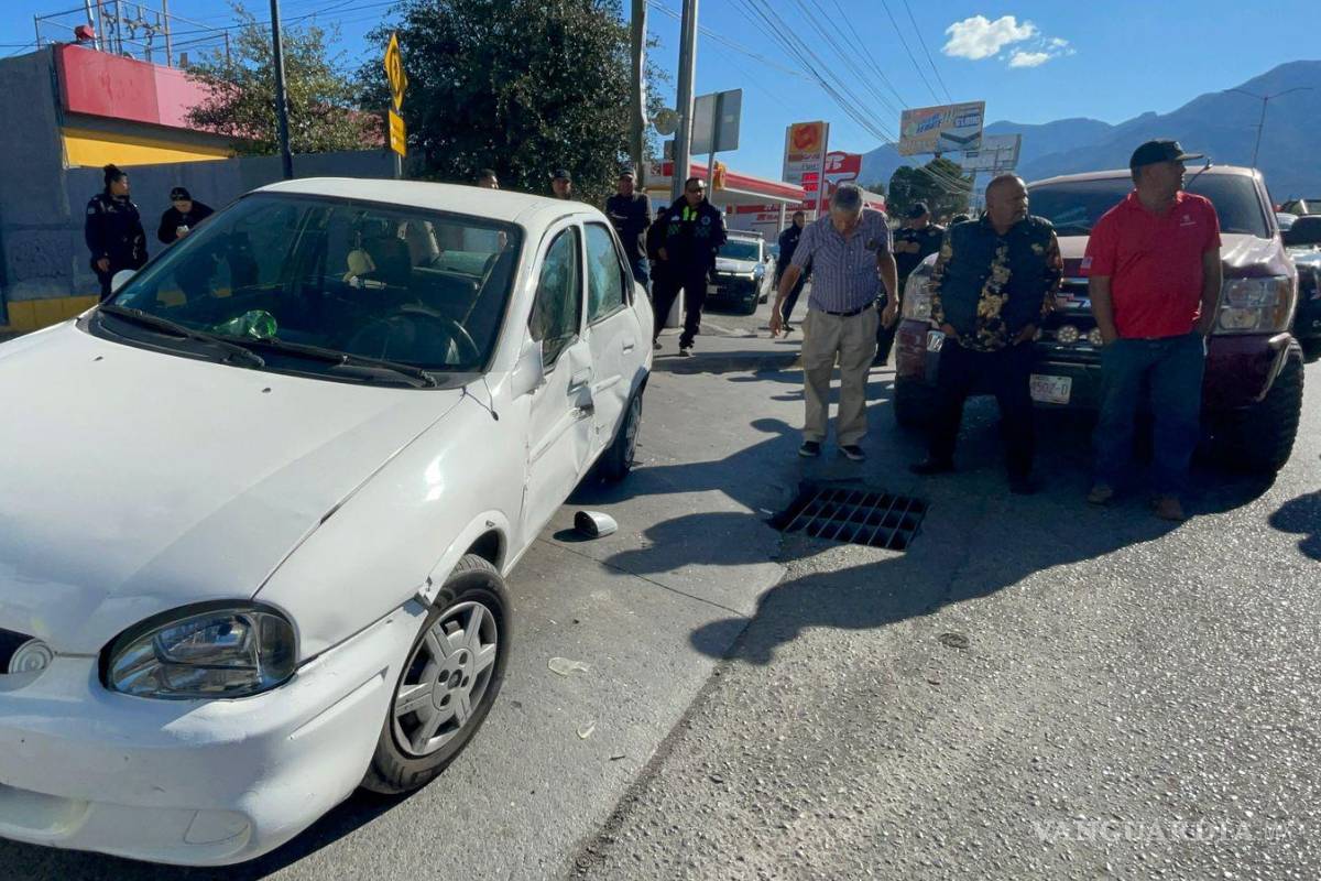 Riña familiar deja dos detenidos y dos lesionados, en Saltillo