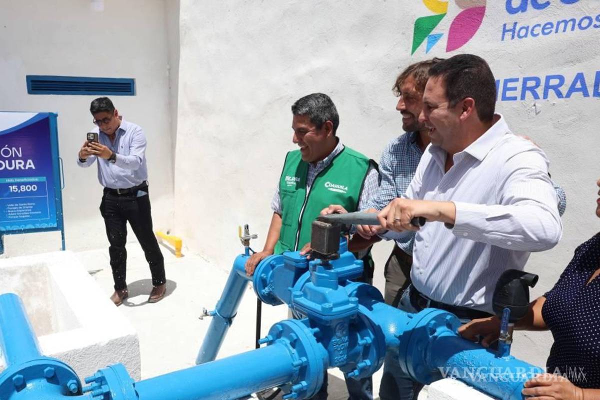 Con nuevos pozos, Saltillo sumará más de 250 litros por segundo a la red de distribución