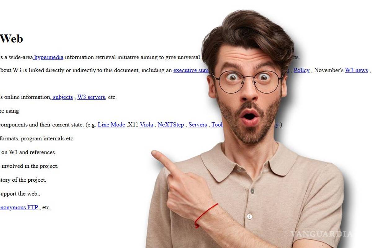 ¿Sabes cuál es?... La primera página web del mundo sigue activa y puedes visitarla