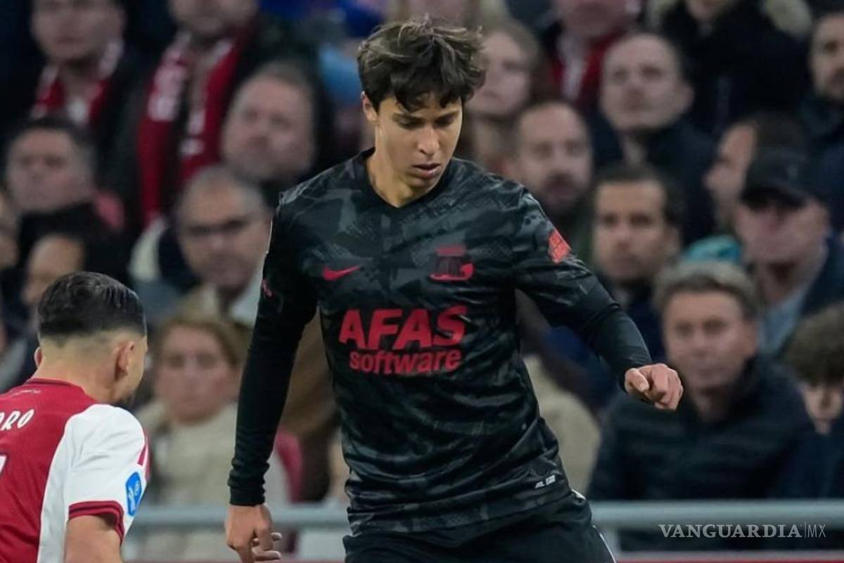 Mateo Chávez suma minutos en la victoria del AZ Alkmaar sobre el Ajax en la Eredivisie