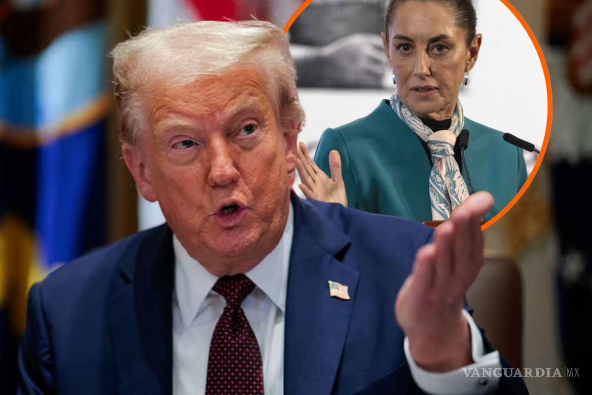 Trump afirma que Sheinbaum ‘tiene miedo’ ante cárteles y posible envío de tropas a México