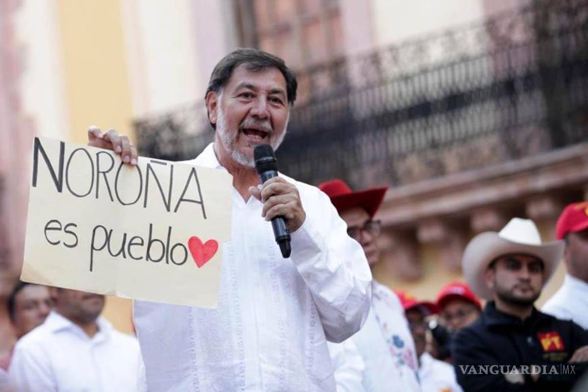 Frena Fernández Noroña registro de frase ‘Noroña es Pueblo’ ante el IMPI