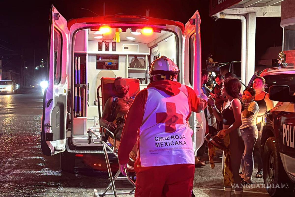 Saltillo: hombre resulta lesionado en riña; le disparan en el rostro con una pistola de postas