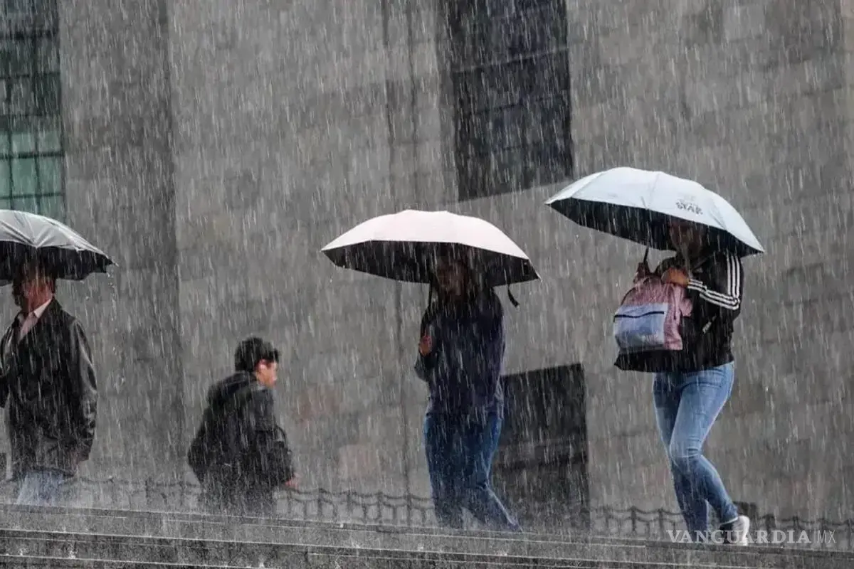 Prepárate... lluvias intensas en Coahuila y otros estados por monzón mexicano, junto a sistema frontal