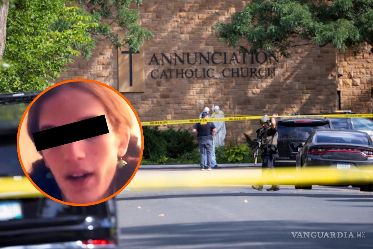 Revelan información sobre presunto tirador de escuela en Minneapolis; reportan la muerte de dos niños y 17 heridos