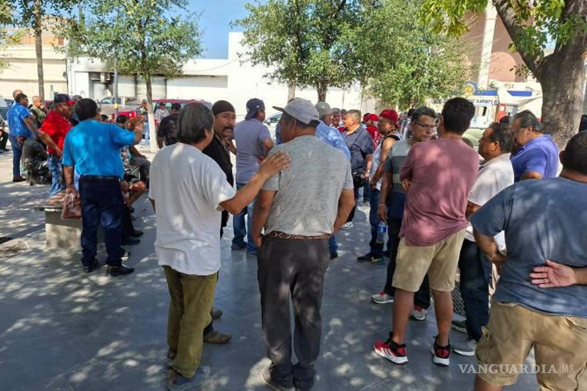 $!Los extrabajadores de AHMSA siguen organizándose para apoyarse mutuamente en esta parcial crisis económica en Monclova y zonas conurbadas.