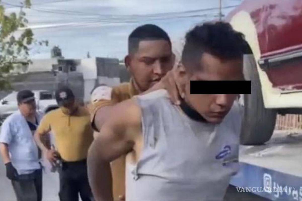 Detienen a presuntos robacoches, en Saltillo