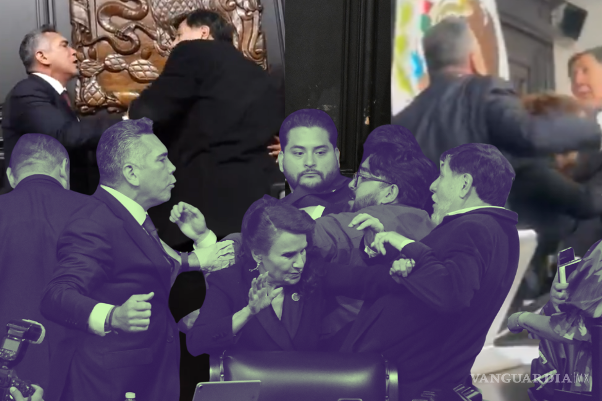 Asi fue grabado el encontronazo entre ‘Alito’ Moreno y Noroña desde múltiples cámaras; desata ola de memes