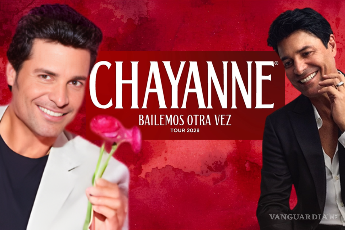 ¡Chayanne en Saltillo! Anuncia concierto en abril de 2026 en el estadio Francisco I. Madero