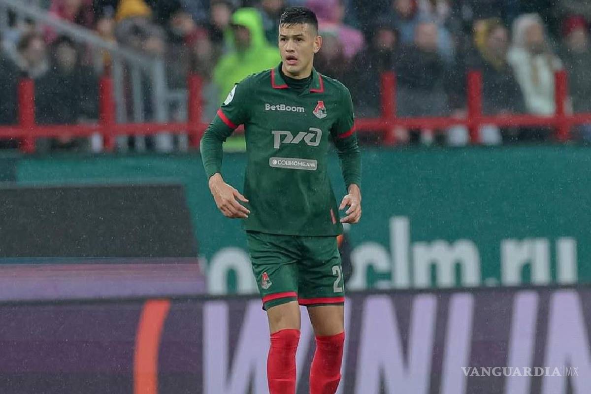 César Montes y Lokomotiv se afianza en la parte alta de la Liga Premier rusa