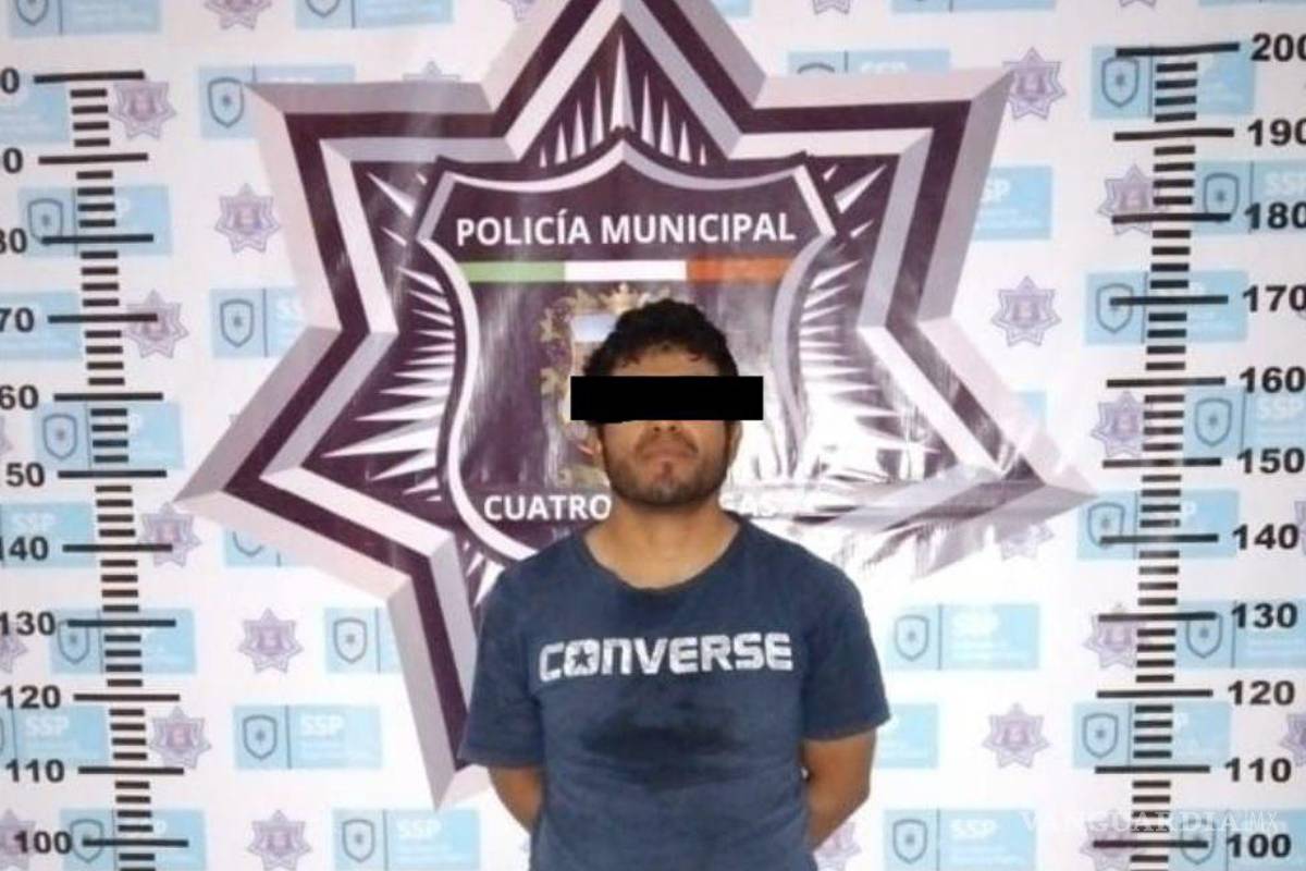 Detienen a hombre con 105 dosis de mariguana durante operativo en Cuatro Ciénegas