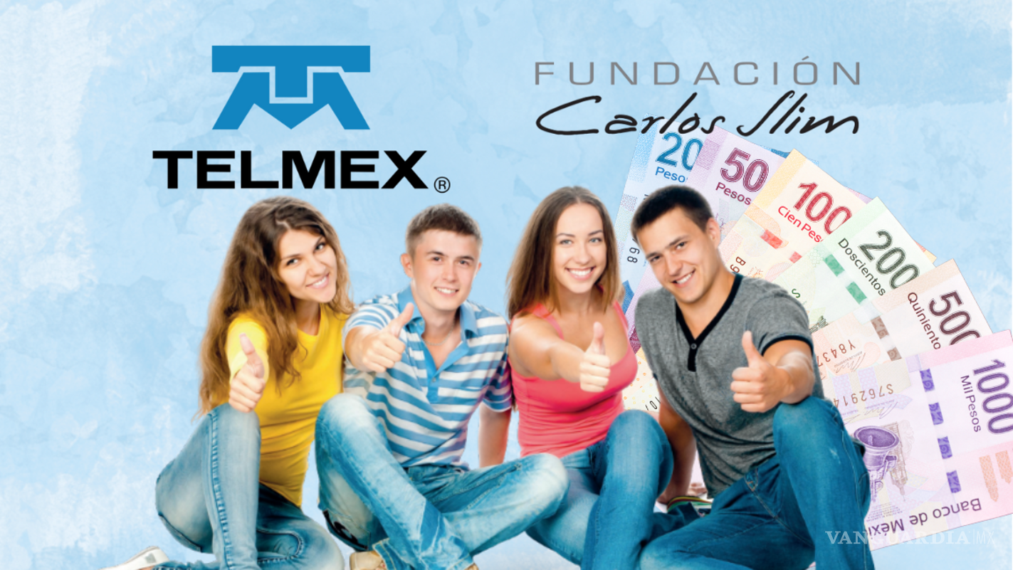 Fundación Telmex Telcel e Instituto Carlos Slim ofrecen hasta 5 mil becas para estudiantes mexicanos