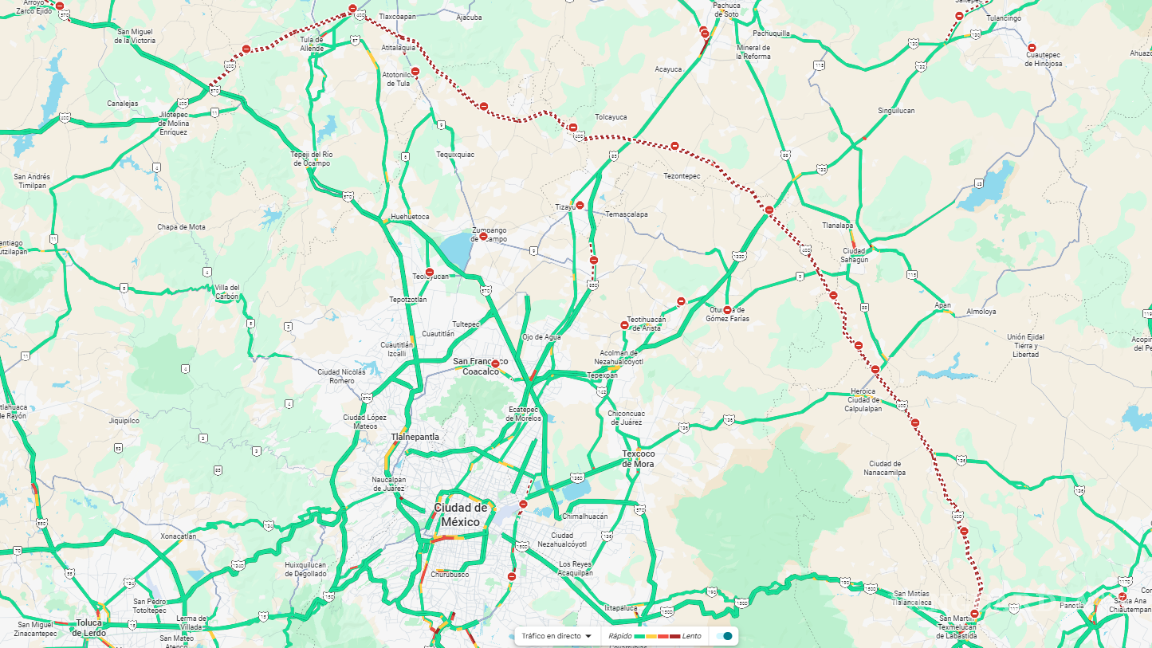 $!Paro Nacional de Transportistas: Así se ven los bloqueos carreteros en México