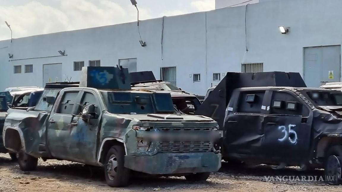 Destruye FGR 50 vehículos ‘monstruos’ en Tamaulipas