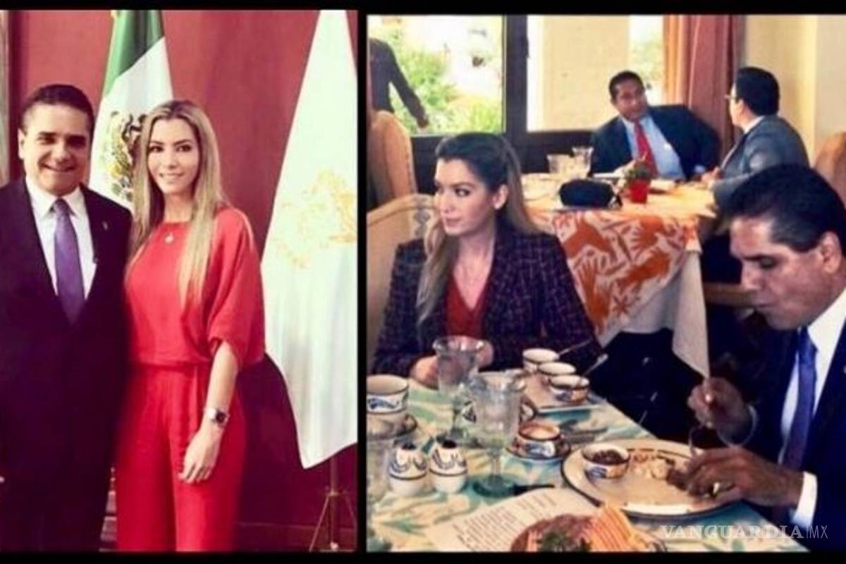 Ex novia de Roberto Borge, Gabriela Medrano, se deja ver con Silvano Aureoles