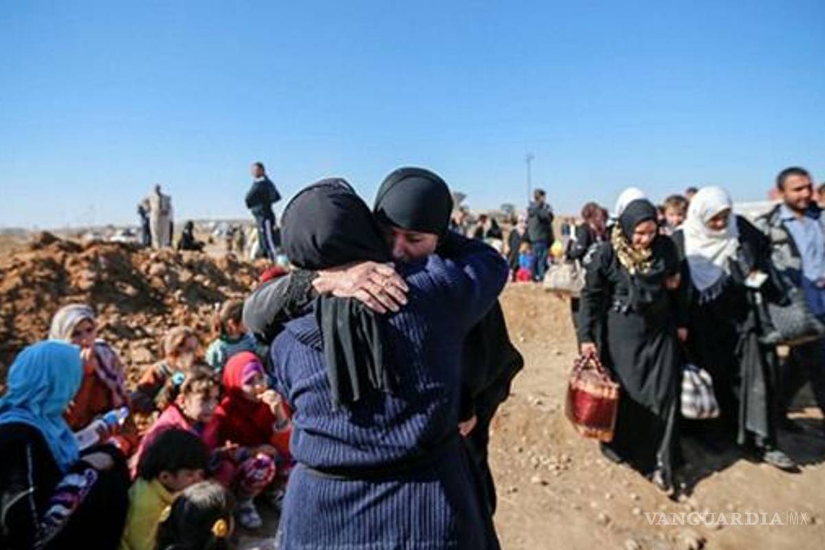 $!Conmovedor reencuentro de una familia iraquí tres años después de ser separada por ISIS en Mosul