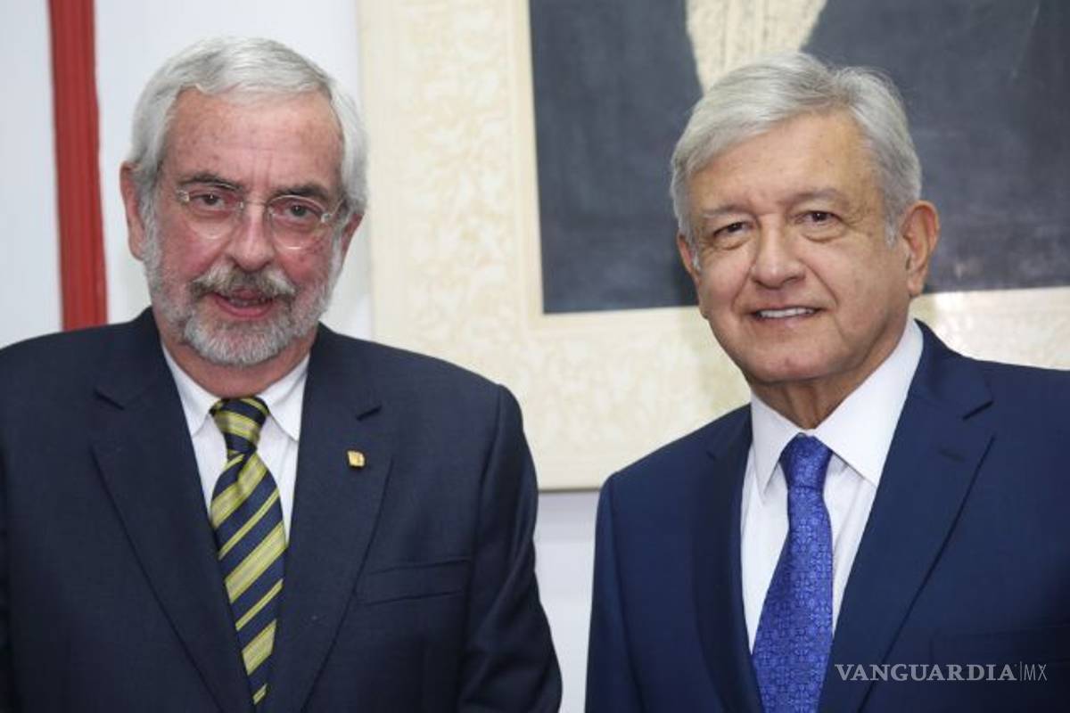 AMLO y la UNAM construyen una relación entre tensiones y mensajes cifrados