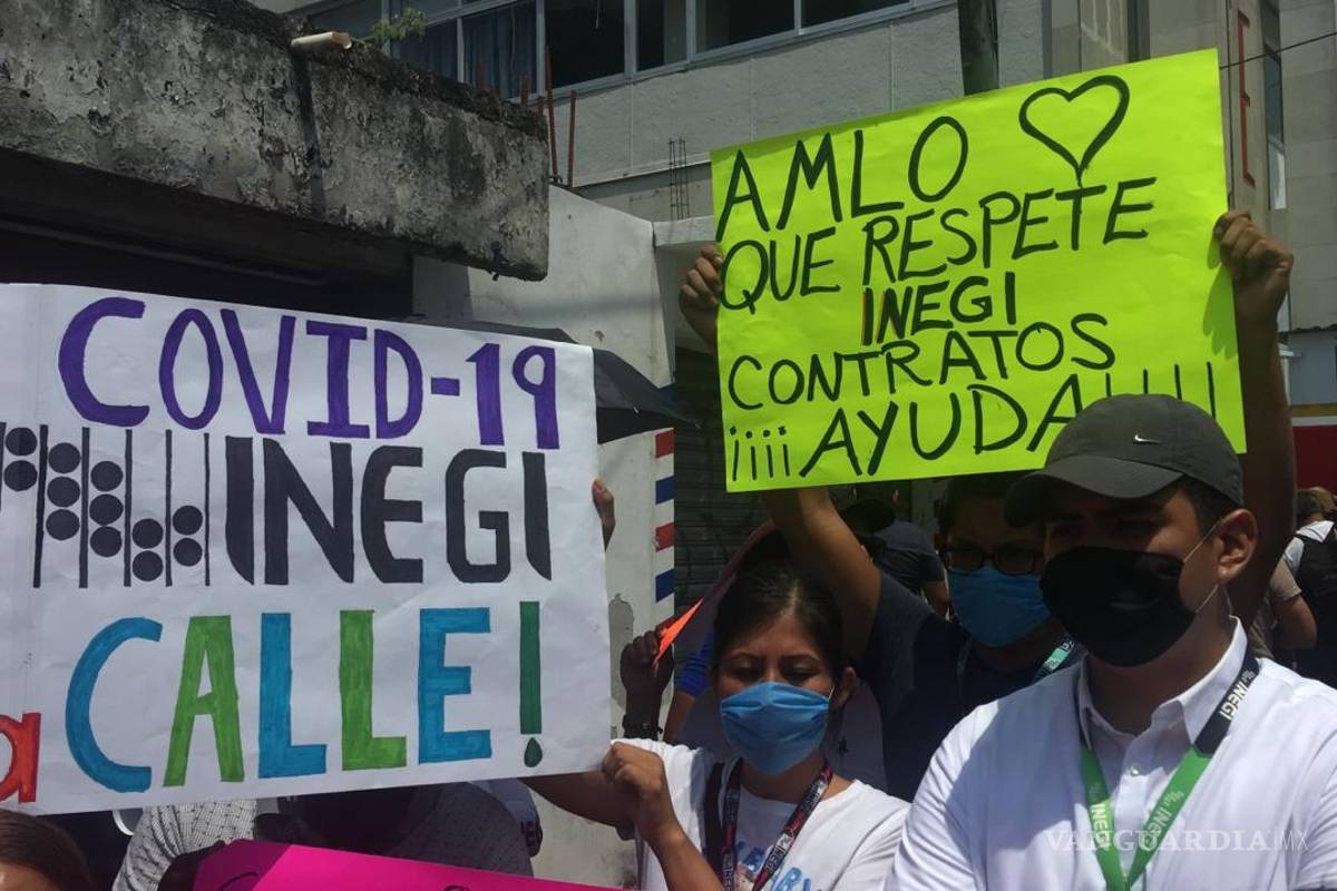 Trabajadores del Inegi piden ayuda a AMLO por despidos injustificados