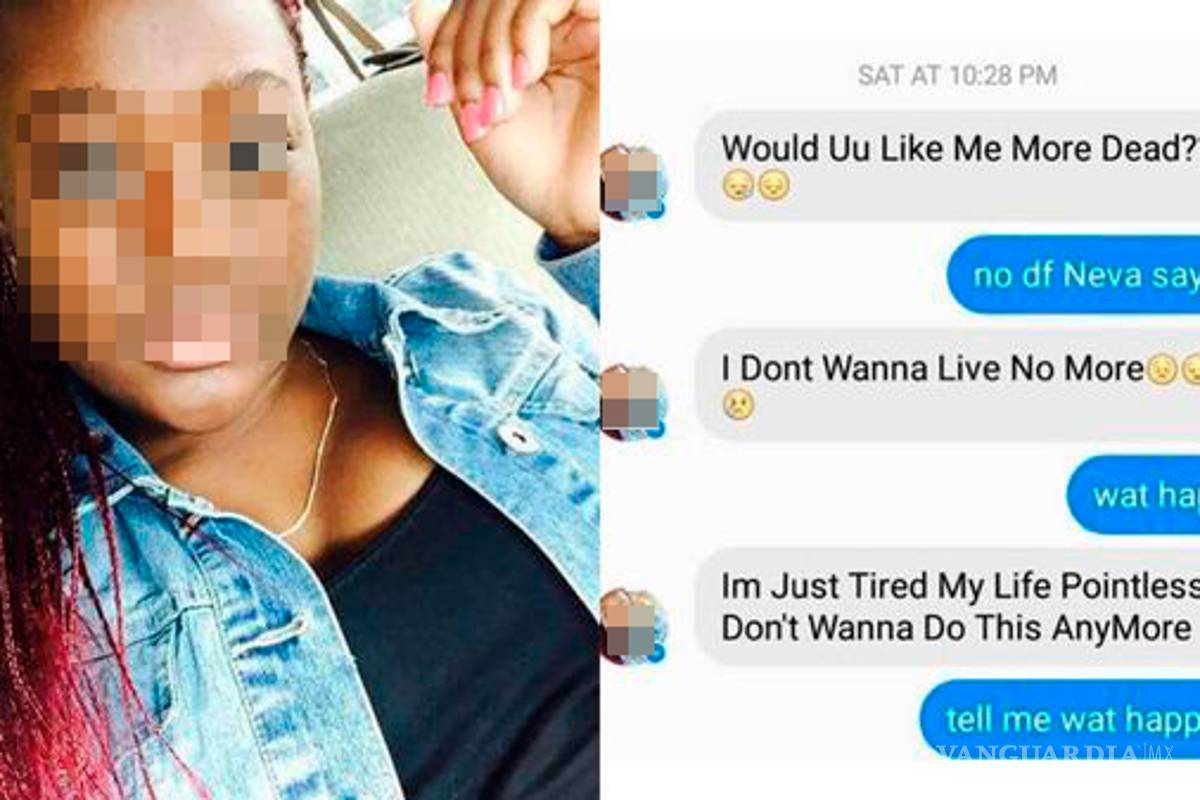 $!Otro suicidio transmitido por Facebook Live; jovencita anunció durante dos horas su muerte