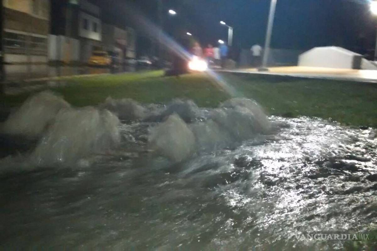 Fuertes vientos, tormenta eléctrica, lluvia y granizo azotan a Torreón