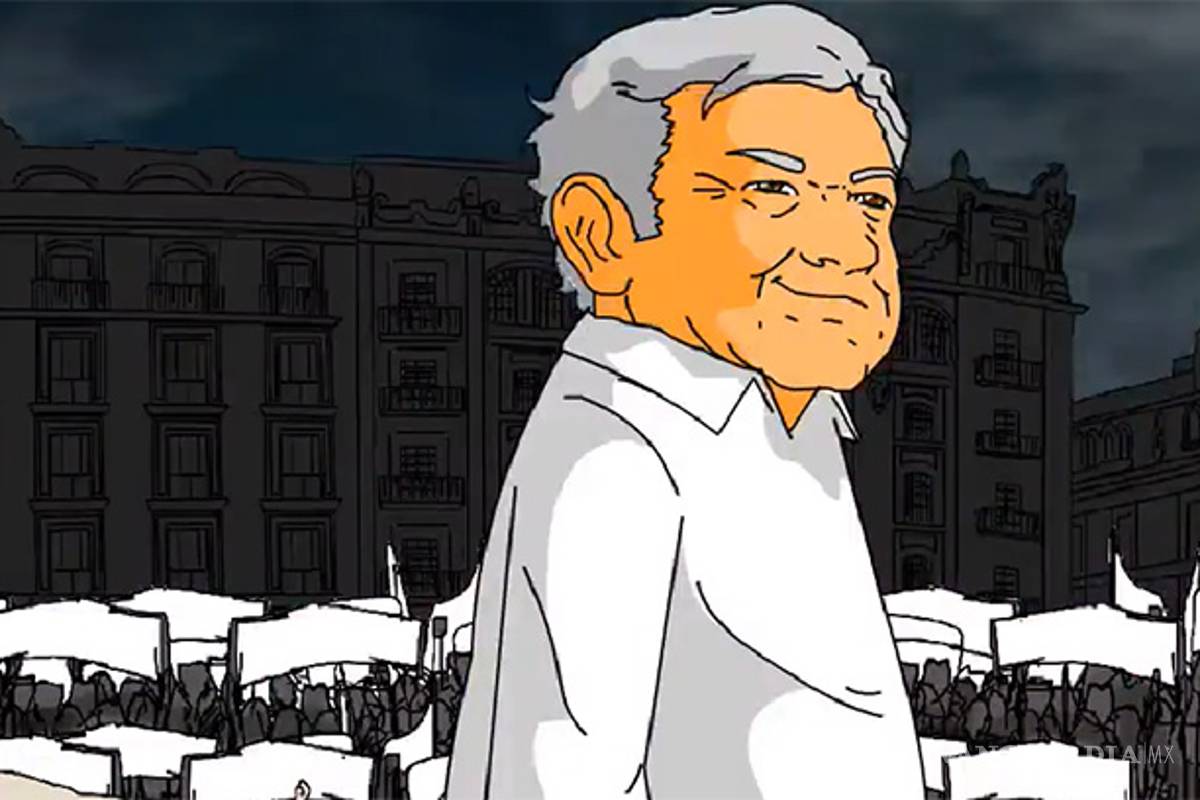 Éste es el AMLO de anime que lucha contra 'la mafia del poder'