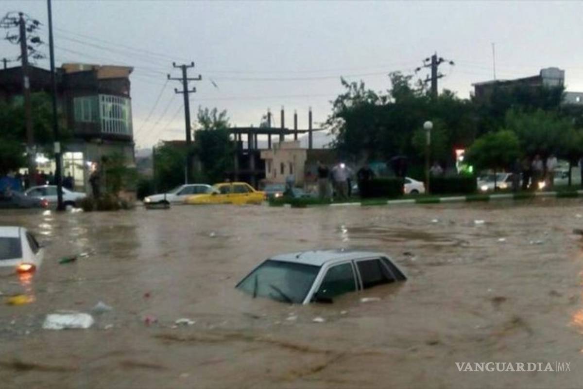 Mueren 41 personas por inundaciones en Irán