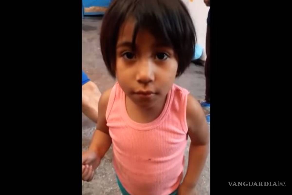 Difunden video de la ''niña de las calcetitas rojas''
