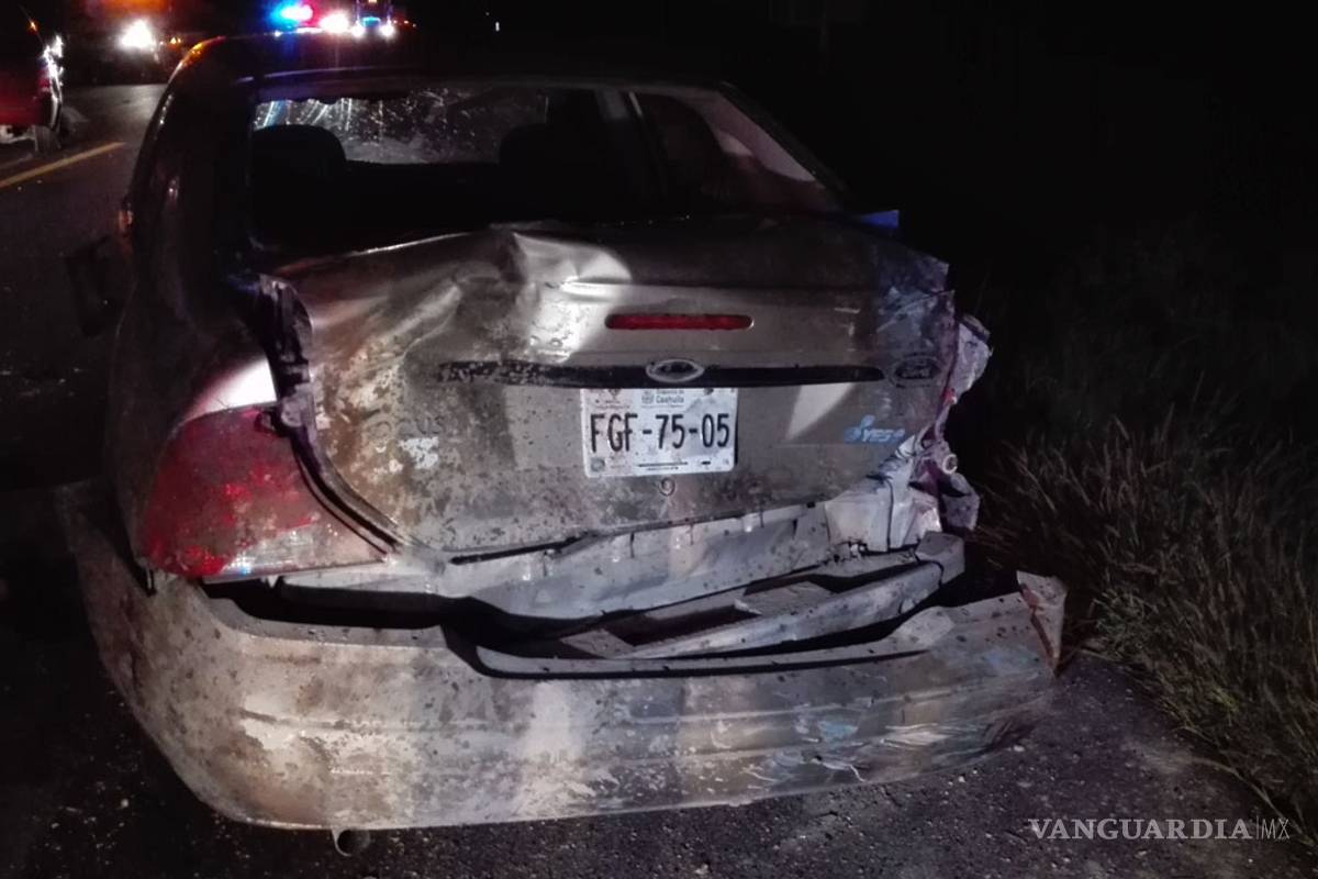 Gates ebrios provocan accidente